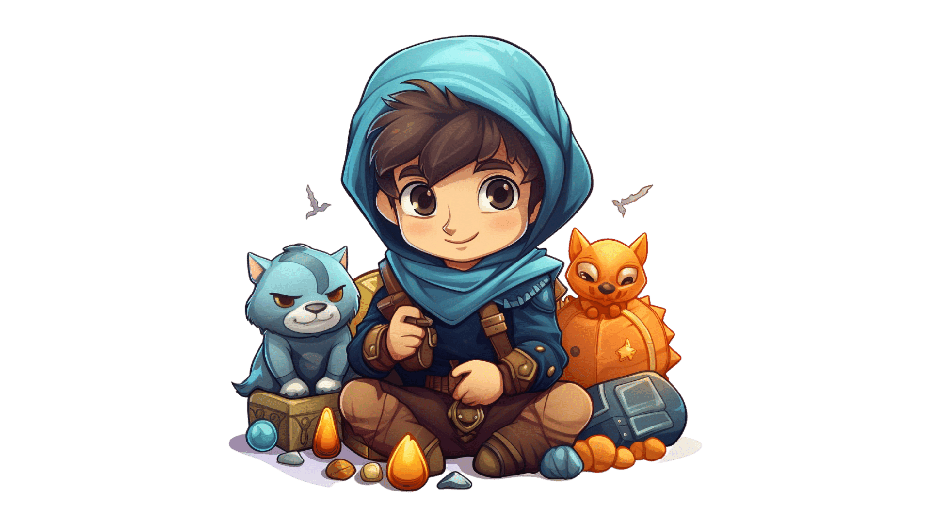 Personnage de jeu de rôles pour enfant