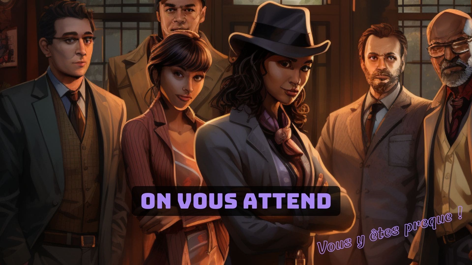 Équipe d'Enquêteurs des Années 30 prête à affronter l'Inconnu dans Call of Cthulhu